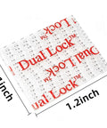 Heavy Duty Adhesive Mounting Strips For Ezpass Sunpass And Dash Cams Super Grip Reclosable Fasteners, 1.2x1 inch foam sheet.