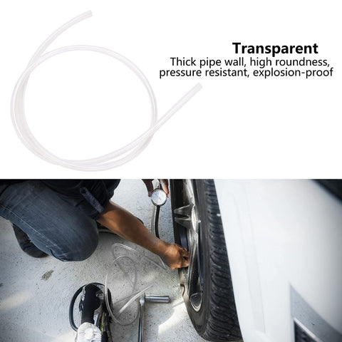 Durable TPU Pneumatic Hose 16mm OD x 12mm ID, 10m Long Flexible Air Line used for auto repair tire inflation