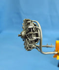 Junkers W.34 Engine Detailing Set For 1/48 Scale Aircraft, 3D Printed Detail Parts Upgrade For MikroMir Kits, side view.