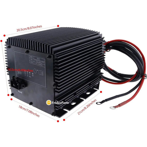 Heavy Duty 24V 25A Smart Battery Charger For Industrial Scissor Lift Equipment 700W Fast Charging With No Hassle Plug And Play Connectors And Rock Solid Aftermarket Design
