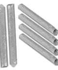 24 Piece Low Temperature Flux Core Aluminum Welding Rods And Wire Set close-up, showing silver aluminum rods