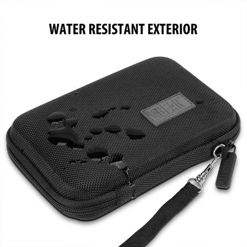 Front view of Rugged Hard Shell Thermal Camera Case With Water Resistant Exterior Fits FLIR C5 C3 X FLIR One Pro Seek Reveal XR
