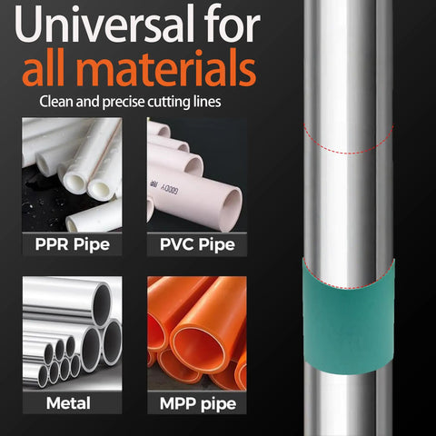 Pro Grade Pipe Saddle Template Cutting Guide Kit 11 Pieces For Plumbing And Metal Fabrication With Precise Arc Layout Tool materials