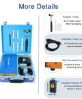 Open lightweight case showing Paintless Dent Repair Kit With Dent Pullers And 1380W Heat Box Auto Body Dent Removal System