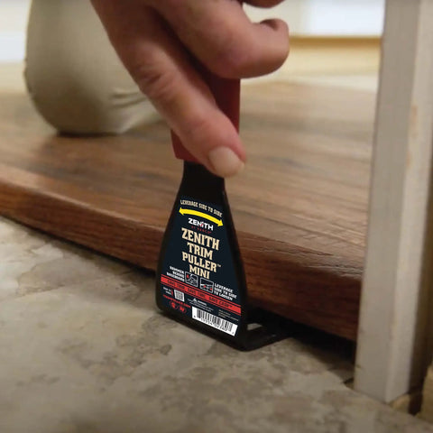 Lightweight Trim Puller Mini Multi Tool for tight spaces prying wooden trim in home renovation, durable construction for DIY and pros.
