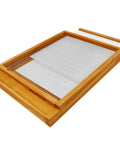 10 Frame Beehive Screened Bottom Board With Beeswax Coating For Langstroth Hives Pro Grade Cedar Construction Weatherproof Cedar Build