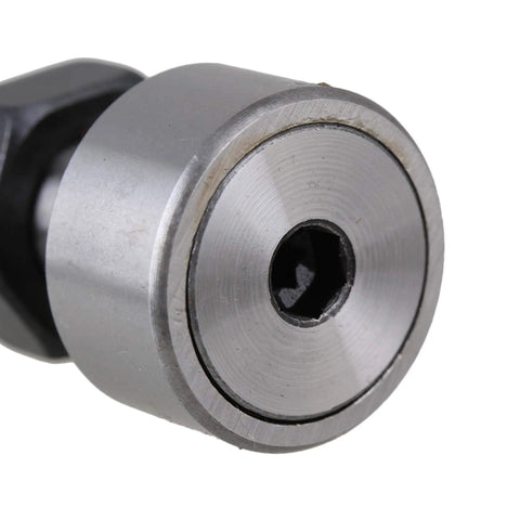 Rock Solid 22Mm Stud Type Track Cam Follower Roller Bearing With M10 Male Thread Heavy Duty Bearing Steel For High Load Applications Built Tough And Hella Durable For Industrial Projects