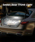 Wireless Car Interior Lights 2 Pack With Motion Sensor Rechargeable 1500mAh Dome Roof Ceiling Light illuminating sedan trunk