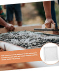Hands using DIY Concrete Brick Molds For Garden Pathways Vintage Paving Molds, size 450x450x40 mm, to create walkway stones
