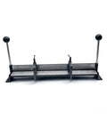 Front view of Portable 18 Inch Mini Metal Brake For Sheet Metal Bending With 0-90 Degree Adjustable Jaw, handles 18 ga aluminum.