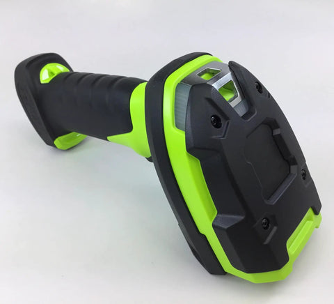 Hardcore Rugged Cordless Barcode Scanner Kit Built For The Grind With Direct Part Marking And Bluetooth 2D 1D Imager handheld grip view