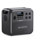 Your Go To Portable Power Station AC180 1152Wh LiFePO4 Battery Backup with two 1800W AC outlets, front view, showing LCD display.