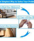 Instructions for Clear Acrylic Couch Wall Spacers Adjustable Two To Nine Inches for easy installation process.