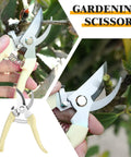 20 Piece Pruning Shears For Gardening Set With Durable Stainless Steel Blades And Comfortable PP Handles Heavy Duty Bypass Pruners