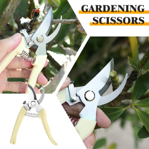 20 Piece Pruning Shears For Gardening Set With Durable Stainless Steel Blades And Comfortable PP Handles Heavy Duty Bypass Pruners