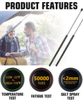 Toyota Avalon Camry Hood Lift Support Struts 2012 2013 2014 2015 2016 Replacement Shocks 6757 2 Pack with test results