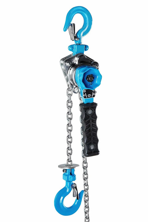 Quarter Ton Lever Chain Hoist Heavy Duty Pro Grade Ratchet Puller With Five Foot Lift And Pull Length For Workshop And Job Site