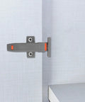 Heavy Duty Push Door Catches For Cabinets Hidden Latch With Adjustable Rebound Force Easy Installation For Kitchen
