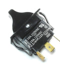 Heavy Duty SPDT Paddle Switch On Off On 10A At 250VAC And 15A At 125VAC Three Quarters HP Black Paddle Toggle For DIY Projects Home Wiring And Power Tools For Gearheads.