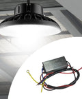 Heavy Duty 100W LED Driver Delivering Badass Durability And Hella Reliable IP66 Waterproof Protection For Outdoor And Industrial Lighting Rigs Pushing Smooth 600mA Constant Current For Flawless SMD LED Hookups with wires and connection terminals.