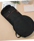 Portable Drum Pouch With Waterproof Mallet Storage For Percussion Gear And Snare Drum Essentials Hella Tough Oxford Fabric Bag laying flat
