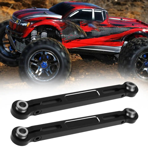 Beefy Front Solid Aluminum Steering Toe Links For RC Cars, 1 Pair, MMX49T01, Compatible With Mini Maxx Models, black aluminum pair