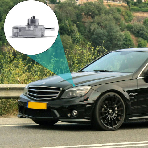 AULINK vacuum pump, silver OE replacement for 2012–2015 Mercedes C250/SLK250 (W204/R172) 1.8L