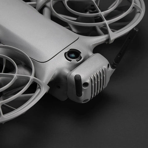 Detail of drone with Neo 2 Digital Video Transceiver For Drone FPV Systems Delivers Rock Solid Low Latency Image Transmission
