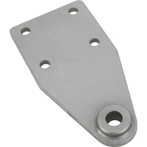 Bolt-On Radius Rod Frame Bracket Set For Hairpin Or Radius Rod Suspension, Steel Chassis Mounts With 3/8 Inch Mount Holes, Hot Rod Street Rod Front Suspension Brackets Pair steel bracket with four bolt holes