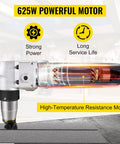 Cutaway view of Electric Metal Nibbler 625W Cutter with 1000 RPM High Speed Rotor showing internal motor components