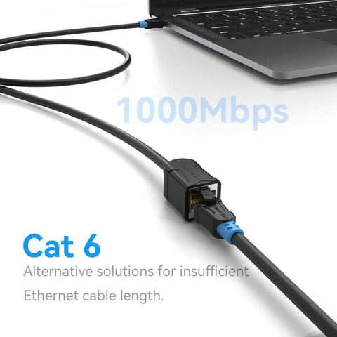 Cat6 Ethernet Extension Cable 10ft 3m Shielded SSTP Patch Cable RJ45 Male To Female Network Cable extending from laptop