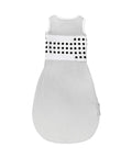 Breathing Wear Sleeping Bag For Baby, Size Small 3 To 6 Months, Pebble Grey, Sensor Free Breathing Motion Monitoring Pattern Tracked By Your Camera For Peaceful Sleep, back view