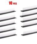 Reusable Small Hive Beetle Blaster For Beehives, 10 Pack, durable black plastic traps with oil, displayed on white background