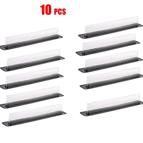 Reusable Small Hive Beetle Blaster For Beehives, 10 Pack, durable black plastic traps with oil, displayed on white background