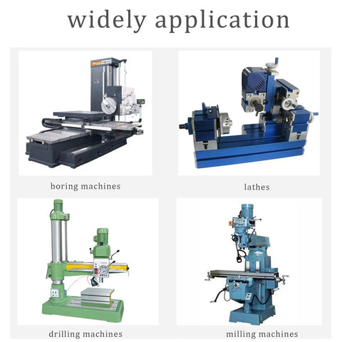 Diagram showing boring, lathe, drilling, and milling machines for 3-26Mm Morse Taper Collet Chuck Holder Carbon Steel High Precision use