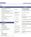 Specifications table for Heavy Duty 80W Ham Radio For Truckers And Road Warriors, details on frequency range and power output.
