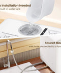 Compact Countertop Dishwasher With Six Wash Cycles And A Built In Five Liter Water Tank Needs Absolutely No Plumbing Hookups fast setup for easy filling.