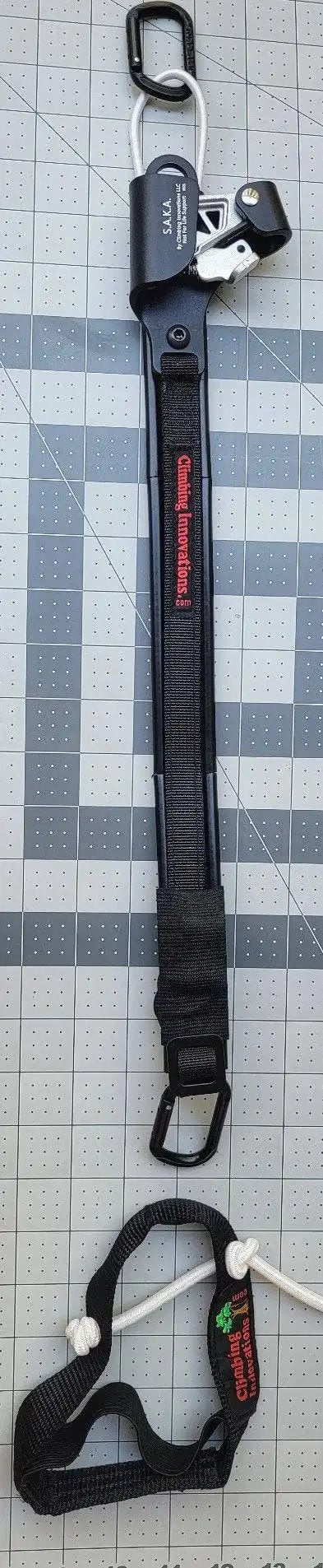 SAKA Folding Knee Ascender Self Advancing Gear With Adjustable Stride Ultra Lightweight Eight And A Half Ounces Portable Design