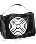 Golf Swing Trainer Bag Impact Hitting Bag For Indoor And Outdoor Practice, compact design shown with dimensions