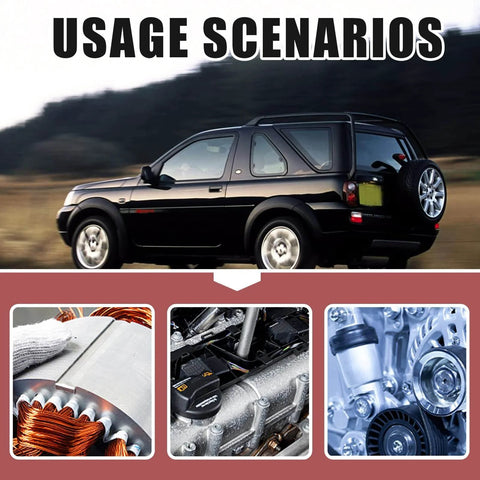 Black SUV driving on road with gearbox and automotive parts close-ups, showing Heavy Duty Auto Clutch Holding Tool Kit usage scenarios.