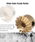 Six Piece 0.8 Module Bevel Gear Set With 15 Teeth Beefy Copper Transmission Gears Inner Hole 3mm Screws Included
