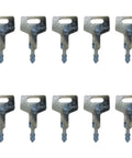 10 Key Set For Gehl Models Replaces 17001-00019 180845 H806 Interchangeable OEM Replacement Keys displayed