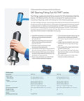 Image of the Universal Bearing Install Kit TMFT36 Bearing Fitting Tool Kit For Auto Repair And Hand Bearing Install ZMT36 in use.