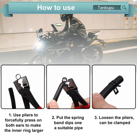 3.3 Ft Fuel Line Kit With 5 Sizes And 50 Clamps Inner Diameters 1/8, 3/16, 0.22, 1/4, 5/16 In usage instructions