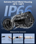4K Ultra HD Security Camera System With 8.0 MP Sensors, waterproof metal housing IP66 for outdoor use in extreme temperatures