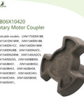 Turntable Motor Coupler Replacement For GE Kenmore Hotpoint Microwave Ovens Plug And Play Easy Install Durable OEM Style Part Cross Ref 942560 AP3416049 PS651211 EAP651211 Compatible With LVM1750DM1BB JNM1541DN1WW JVM1540DN1BB JVM1540DN2WW, WB06X10420 rotary motor coupler