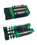 EGH15CA Linear Slider Bearing Kit with two square bearing slider blocks and E2 oil boxes for CNC linear guides.
