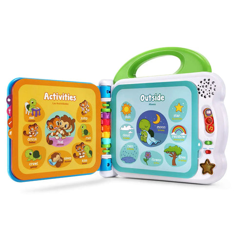 Totally Awesome Interactive Kids Learning Book Featuring Turtle Tiger And Monkey Pals With Touch To Speak Tech for vocabulary skills.