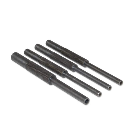 Hella Durable Professional Grade 4 Piece Steel Pin Starter Punch Set With Precision Hollow Tips And Grip Tight Handles for installation