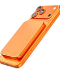 Magnetic Portable Charger With 10,000mAh Ultra Slim 0.5-Inch Design, 20W Fast Charge Power Bank for iPhone in Cosmic Orange